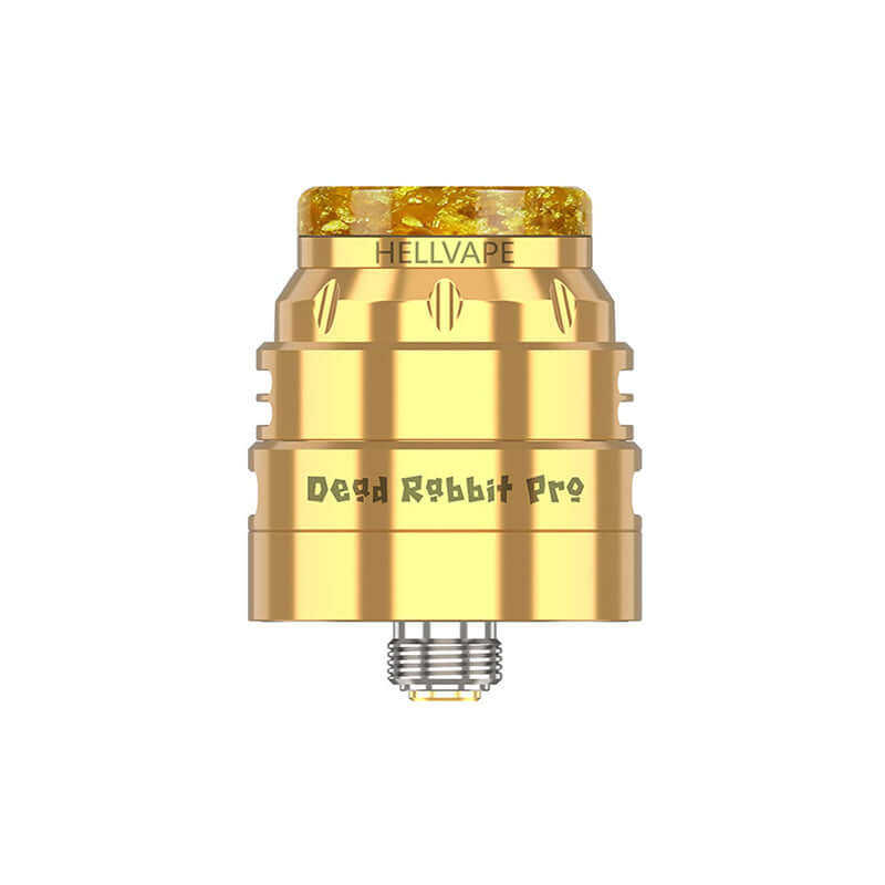 HELLVAPE Dead Rabbit Pro RDA - Atomiseur Reconstructible 24mm-Gold-VAPEVO