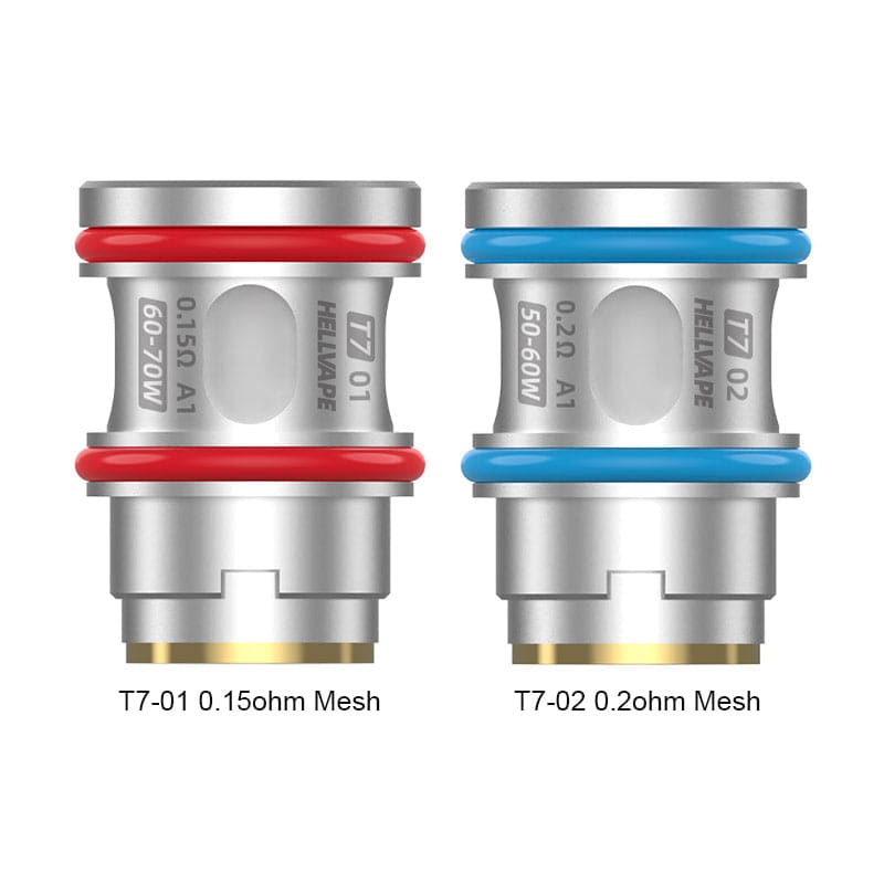 HELLVAPE TLC T7 Coil - Pack de 3 Résistances-VAPEVO