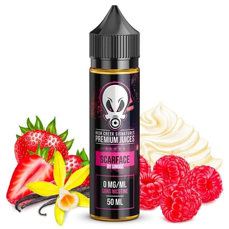 HIGH CREEK Scarface - E-liquide 50ml-0 mg-VAPEVO