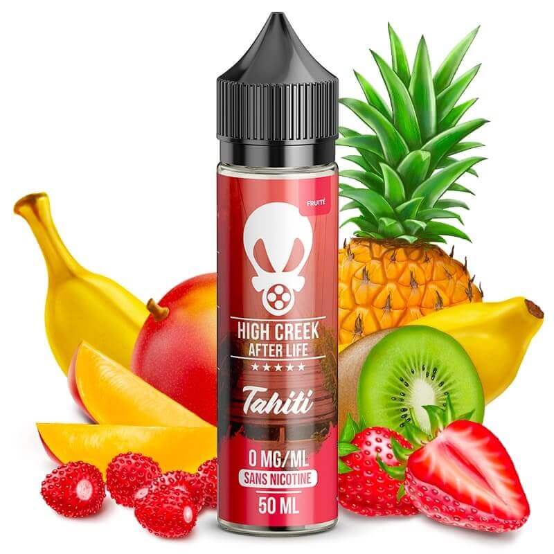 HIGH CREEK Tahiti - E-liquide 50ml-0 mg-VAPEVO