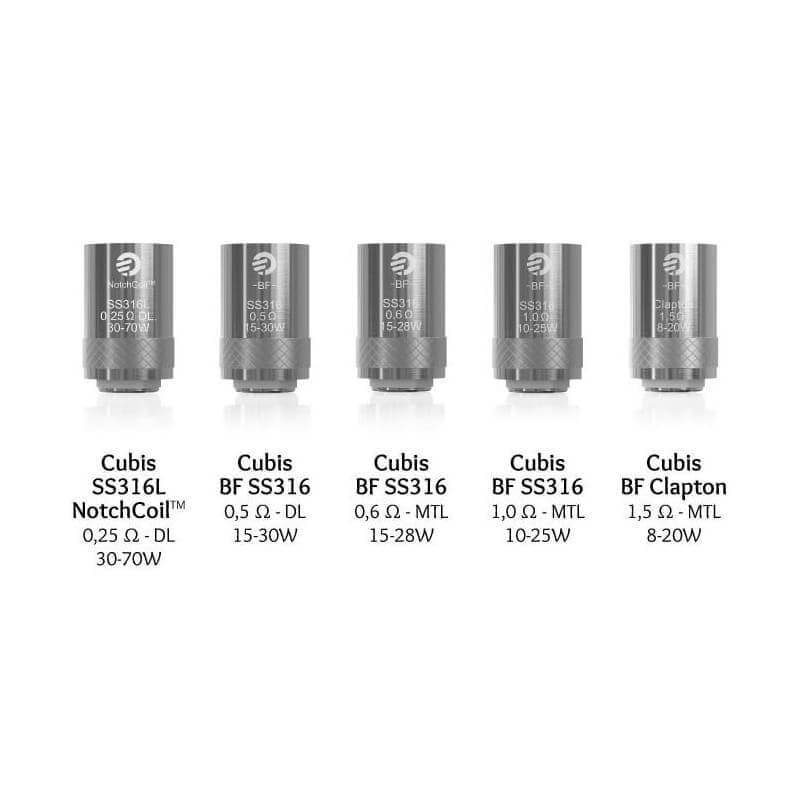 JOYETECH BF Cubis - Pack de 5 Résistances-BF 0.5 ohm-VAPEVO