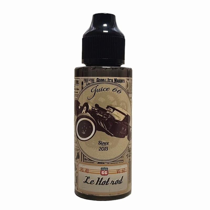 JUICE 66 Vintage Le Hot Rod - E-liquide 100ml-0 mg-VAPEVO