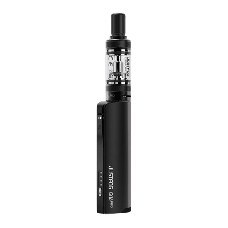 JUSTFOG Q16 Pro - Kit E-Cigarette 12W 900mAh-Black-VAPEVO