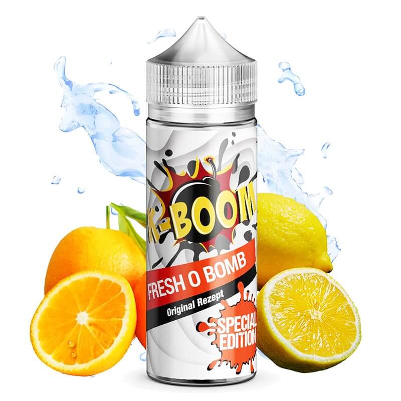 K-BOOM Special Edition - Fresh O Bomb - Arôme 10ml (+ Flacon 120ml)-VAPEVO