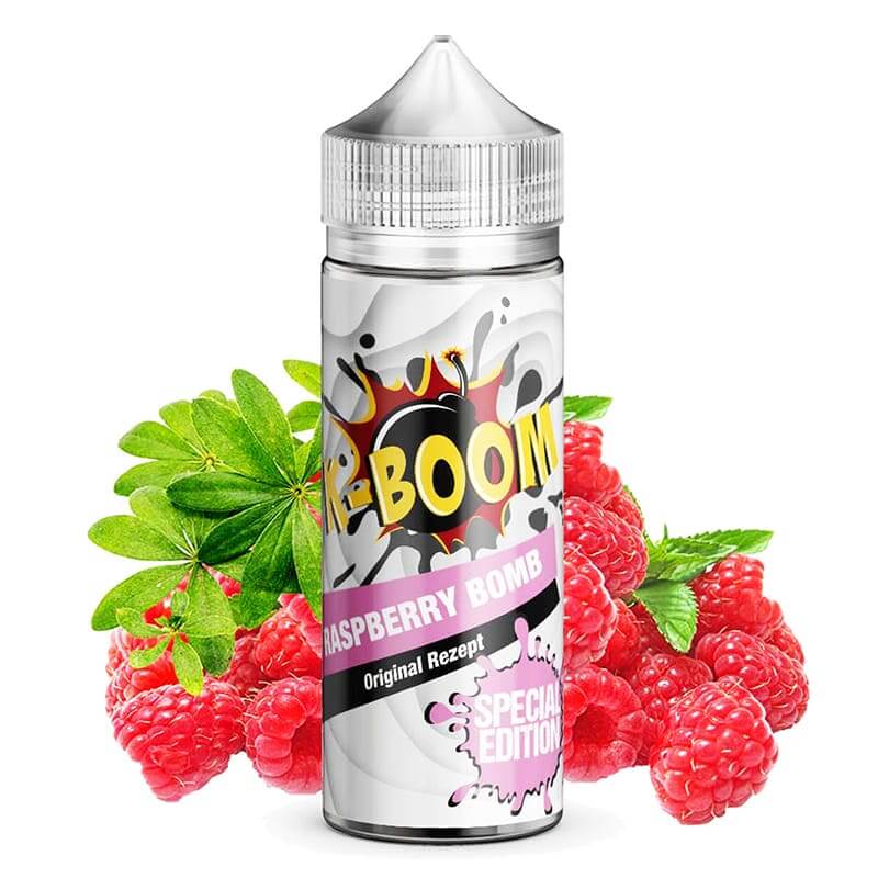 K-BOOM Special Edition - Raspberry Bomb - Arôme 10ml (+ Flacon 120ml)-VAPEVO