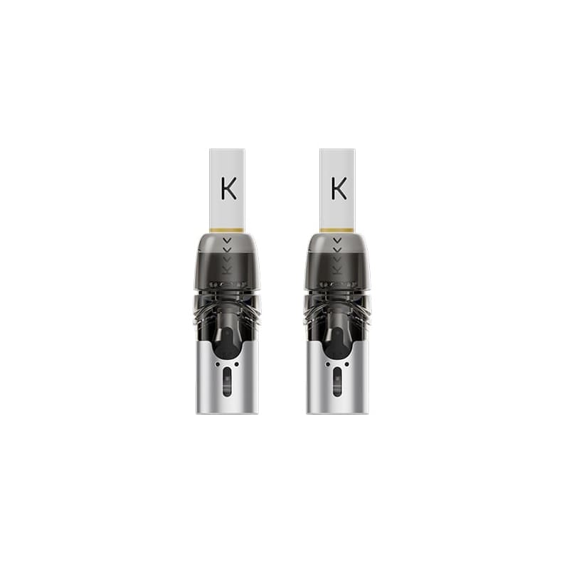 KIWI VAPOR Kiwi 2 - Pack de 2 Cartouches Pod 1.8ml-Black-VAPEVO