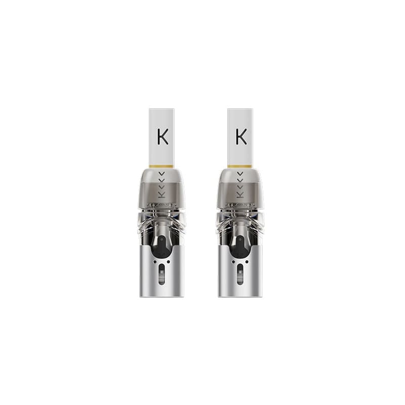 KIWI VAPOR Kiwi 2 - Pack de 2 Cartouches Pod 1.8ml-Transparent-VAPEVO