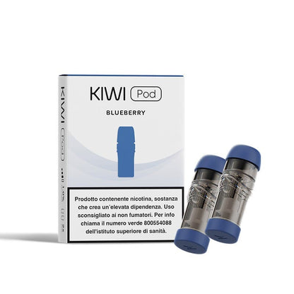 KIWI VAPOR - Pack de 2 Cartouches 1.8ml-20 mg-Blueberry-VAPEVO