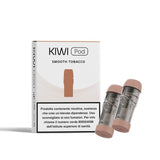 KIWI VAPOR - Pack de 2 Cartouches 1.8ml-20 mg-Smooth Tobacco-VAPEVO