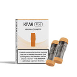 KIWI VAPOR - Pack de 2 Cartouches 1.8ml-20 mg-Vanilla Tobacco-VAPEVO