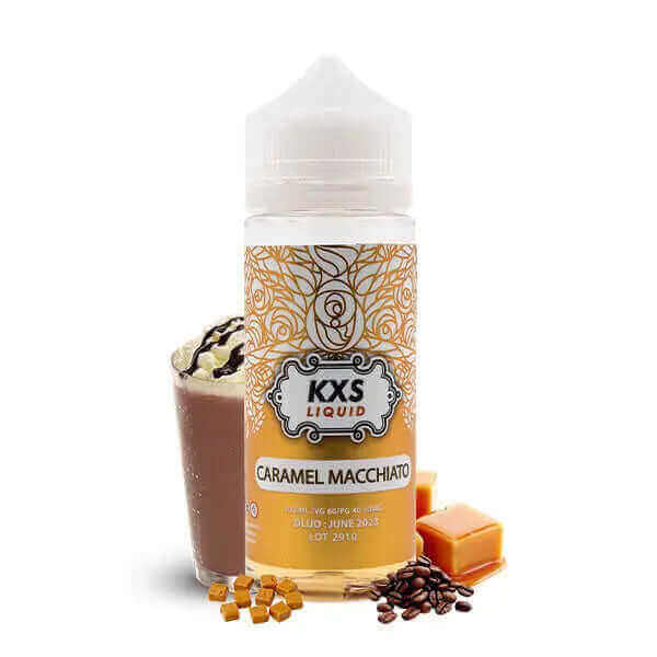 KXS LIQUID Caramel Macchiato - E-liquide 100ml-0 mg-VAPEVO