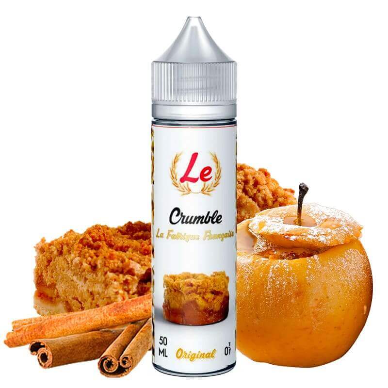 LA FABRIQUE FRANÇAISE Le Crumble - E-liquide 50ml-0 mg-VAPEVO