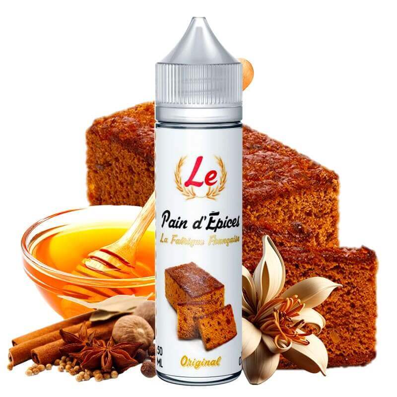 LA FABRIQUE FRANÇAISE Le Pain d'épices - E-liquide 50ml-0 mg-VAPEVO