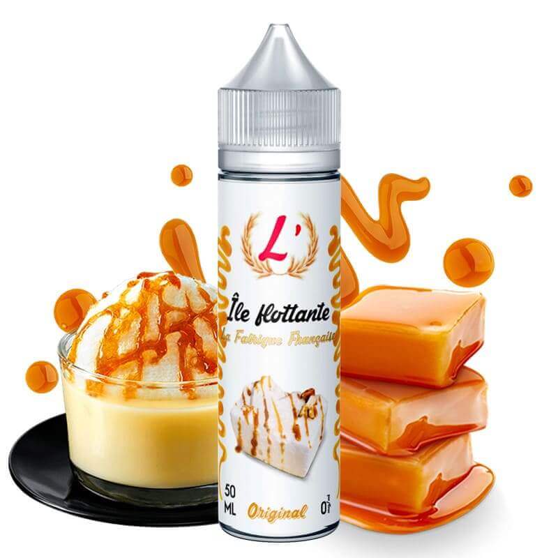 LA FABRIQUE FRANÇAISE L'île Flottante - E-liquide 50ml-0 mg-VAPEVO