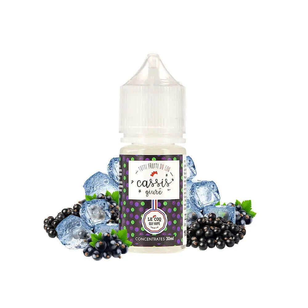 LE COQ QUI VAPE Arôme Concentré Cassis Givré 30ml-VAPEVO