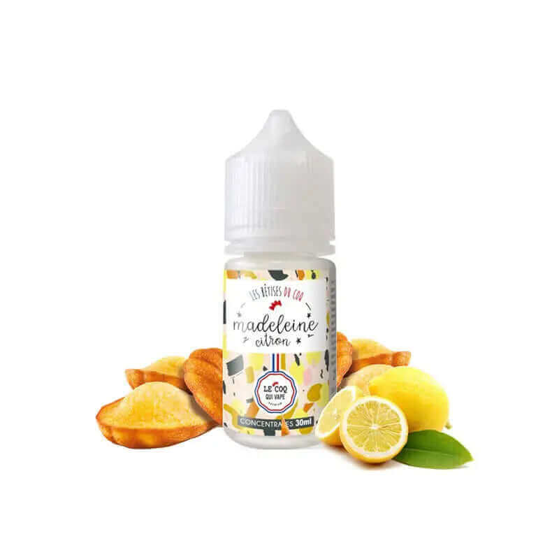 LE COQ QUI VAPE Arôme Concentré Madeleine Citron 30ml-VAPEVO