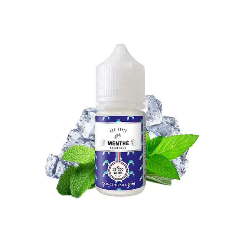 LE COQ QUI VAPE Arôme Concentré Menthe Glaciale 30ml-VAPEVO