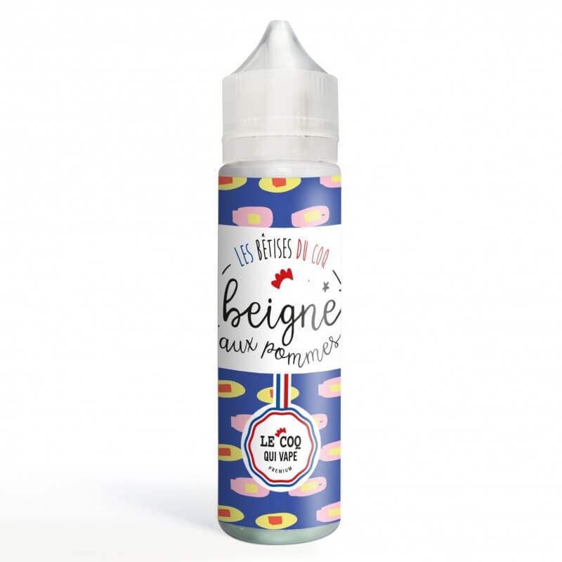 LE COQ QUI VAPE Beignet aux Pommes - E-liquide 50ml-0 mg-VAPEVO