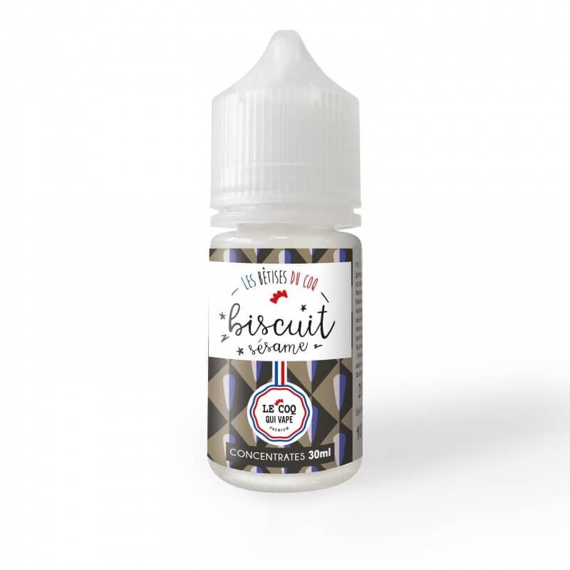 LE COQ QUI VAPE Biscuit Sésame - Arôme Concentré 30ml-VAPEVO