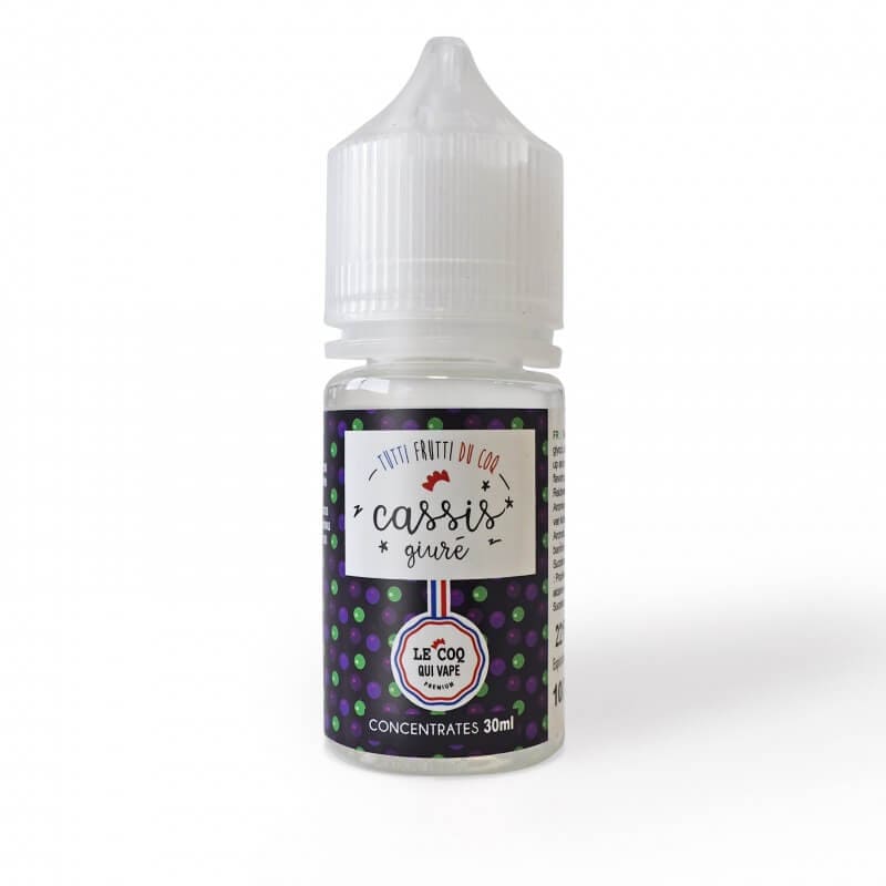 LE COQ QUI VAPE Cassis Givré - Arôme Concentré 30ml-VAPEVO