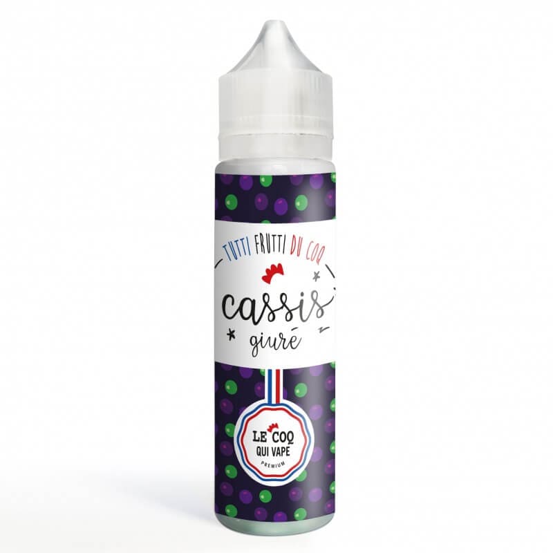 LE COQ QUI VAPE Cassis Givré - E-liquide 50ml-0 mg-VAPEVO