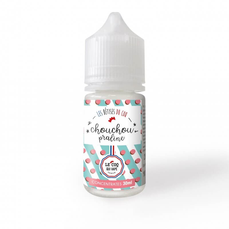 LE COQ QUI VAPE Chouchou Praline - Arôme Concentré 30ml-VAPEVO