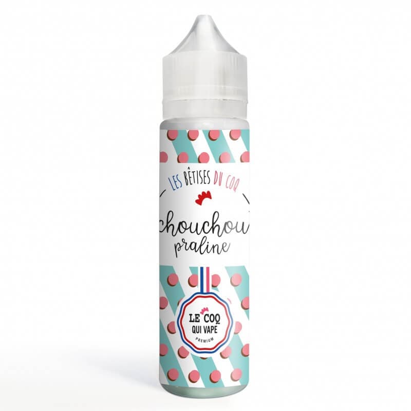 LE COQ QUI VAPE Chouchou Praline - E-liquide 50ml-0 mg-VAPEVO