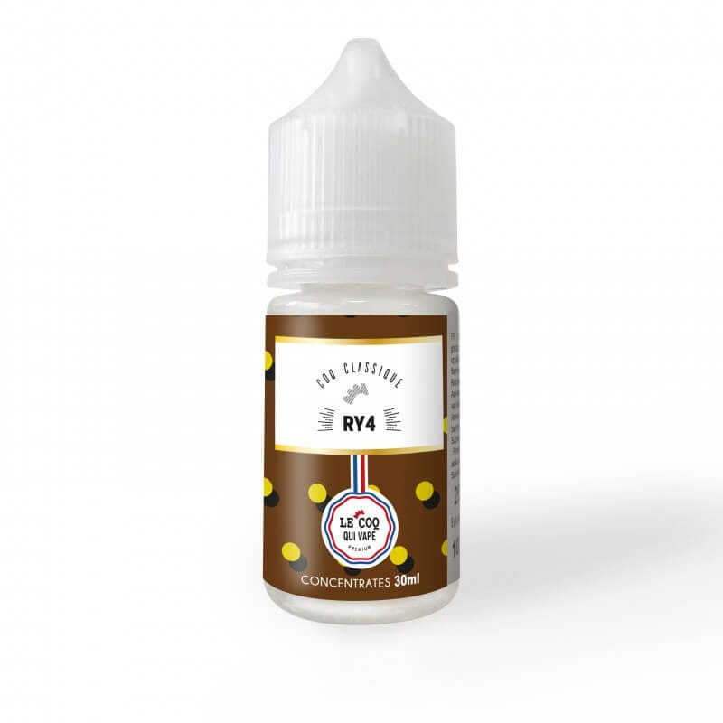 LE COQ QUI VAPE Classique RY4 - Arôme Concentré 30ml-VAPEVO