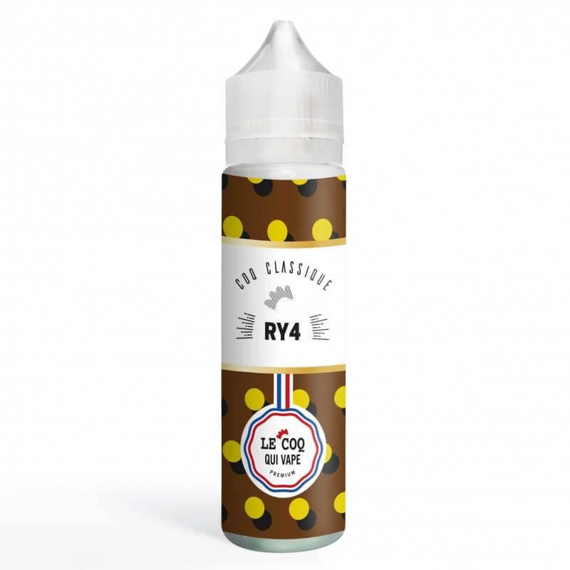 LE COQ QUI VAPE Classique RY4 - E-liquide 50ml-0 mg-VAPEVO