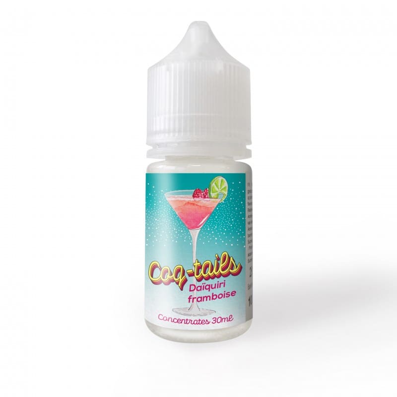 LE COQ QUI VAPE Coq-tails Daïquiri Framboise - Arôme Concentré 30ml-VAPEVO