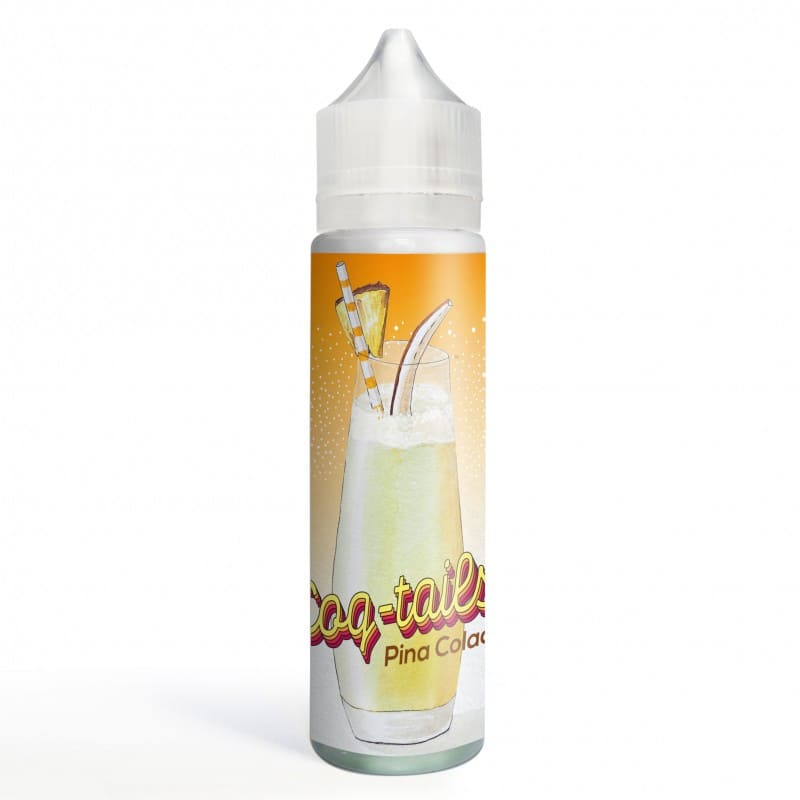 LE COQ QUI VAPE Coq-tails Pina Colada - E-liquide 50ml-0 mg-VAPEVO