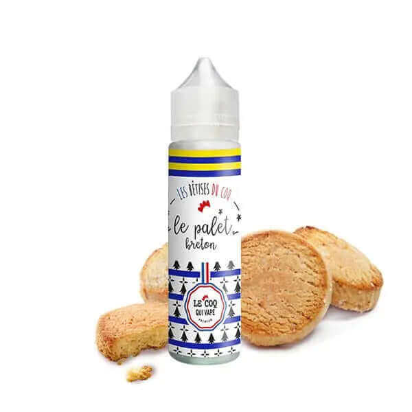 LE COQ QUI VAPE E-liquide Le Palet Breton 50ml-0 mg-VAPEVO