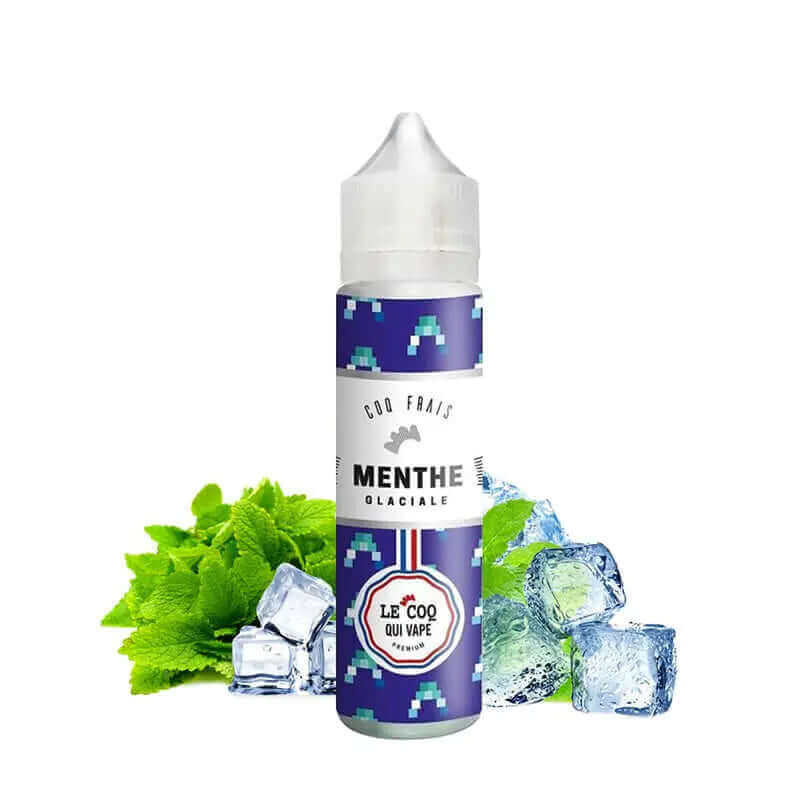 LE COQ QUI VAPE E-liquide Menthe Glaciale 50ml-0 mg-VAPEVO