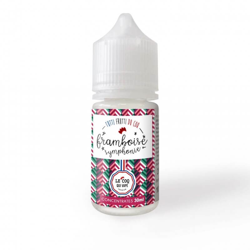 LE COQ QUI VAPE Framboise Symphonie - Arôme Concentré 30ml-VAPEVO