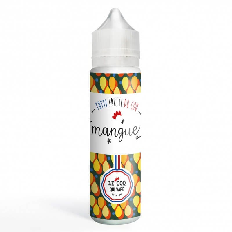 LE COQ QUI VAPE Mangue - E-liquide 50ml-0 mg-VAPEVO