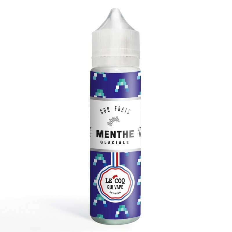 LE COQ QUI VAPE Menthe Glaciale - E-liquide 50ml-0 mg-VAPEVO