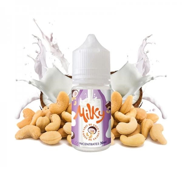 LE COQ QUI VAPE Milky - Lait de Coco & Noix de Cajou - Arôme Concentré 30ml-VAPEVO