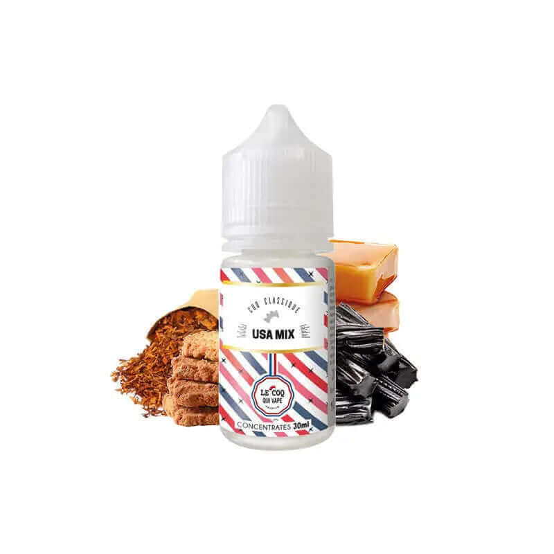 LE COQ QUI VAPE USA Mix - Arôme Concentré 30ml-VAPEVO