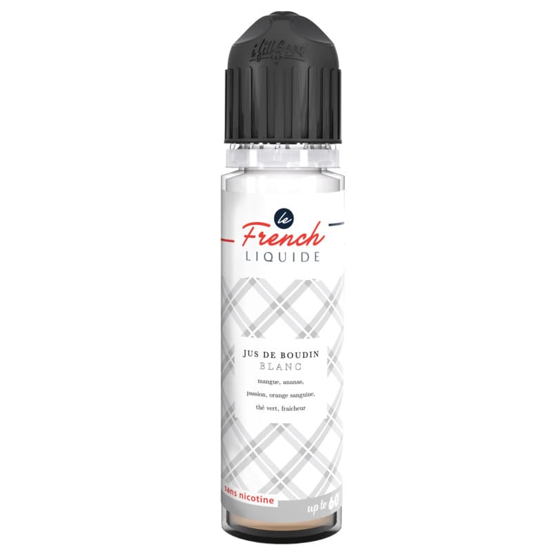 LE FRENCH LIQUIDE Jus De Boudin Blanc - E-liquide 50ml-0 mg-VAPEVO