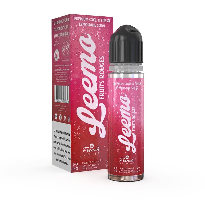 LE FRENCH LIQUIDE Leemo Fruits Rouges - Kit Easy2Shake 60ml-VAPEVO