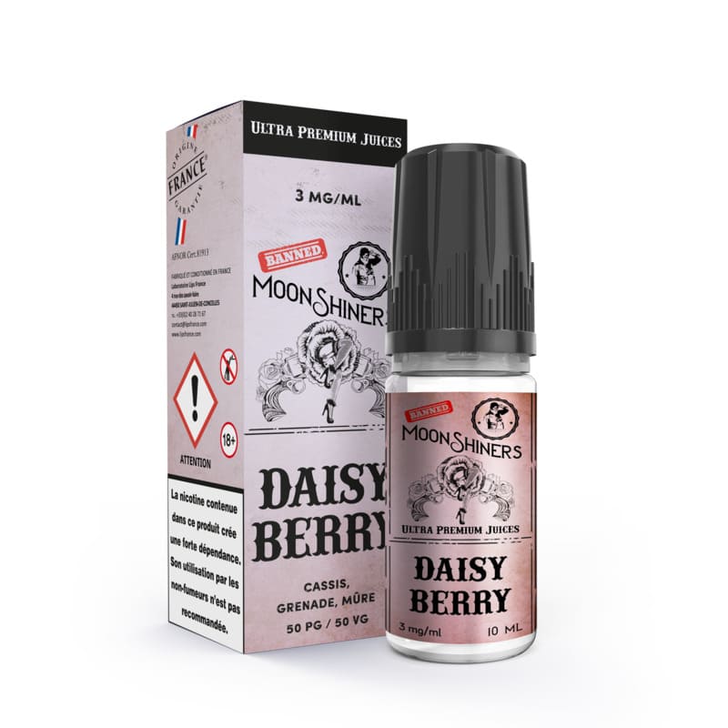 LE FRENCH LIQUIDE Moonshiners Daisy Berry - E-liquide 10ml-0 mg-VAPEVO