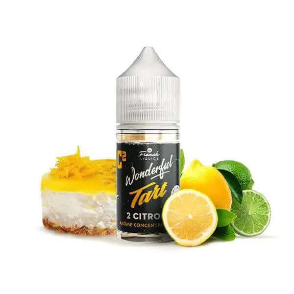 LE FRENCH LIQUIDE Wonderful Tart 2 Citrons - Arôme Concentré 30ml-VAPEVO