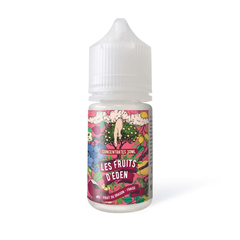 LES FRUITS D'EDEN Fruit Du Dragon & Fraise - Arôme Concentré 30ml-VAPEVO