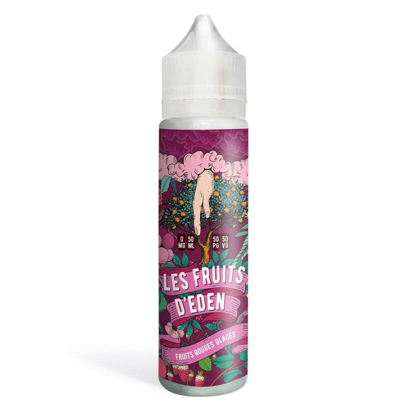 LES FRUITS D'EDEN Fruits Rouges Glacés - E-liquide 50ml-0 mg-VAPEVO