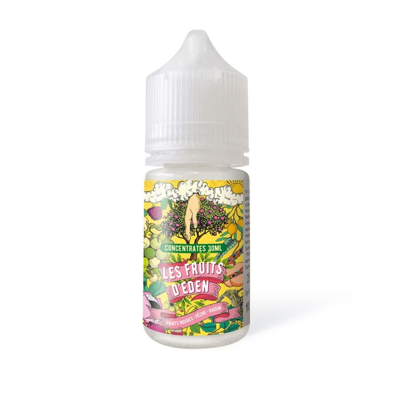 LES FRUITS D'EDEN Fruits Rouges & Pêche & Raisin - Arôme Concentré 30ml-VAPEVO