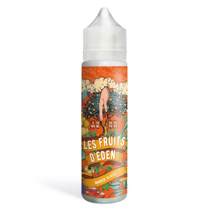 LES FRUITS D'EDEN Mangue Glacée - E-liquide 50ml-0 mg-VAPEVO