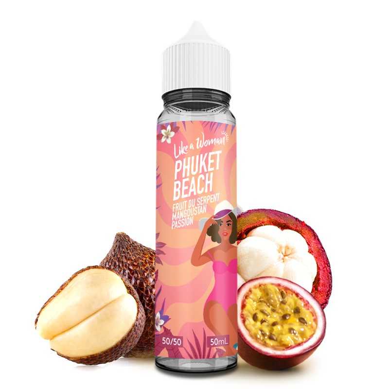 LIKE A WOMAN - Phuket Beach - E-liquide 50ml-0 mg-VAPEVO