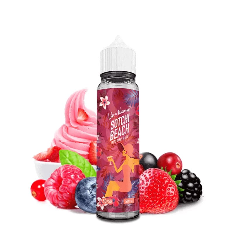 LIKE A WOMAN - Sotchi Beach - E-liquide 50ml-0 mg-VAPEVO