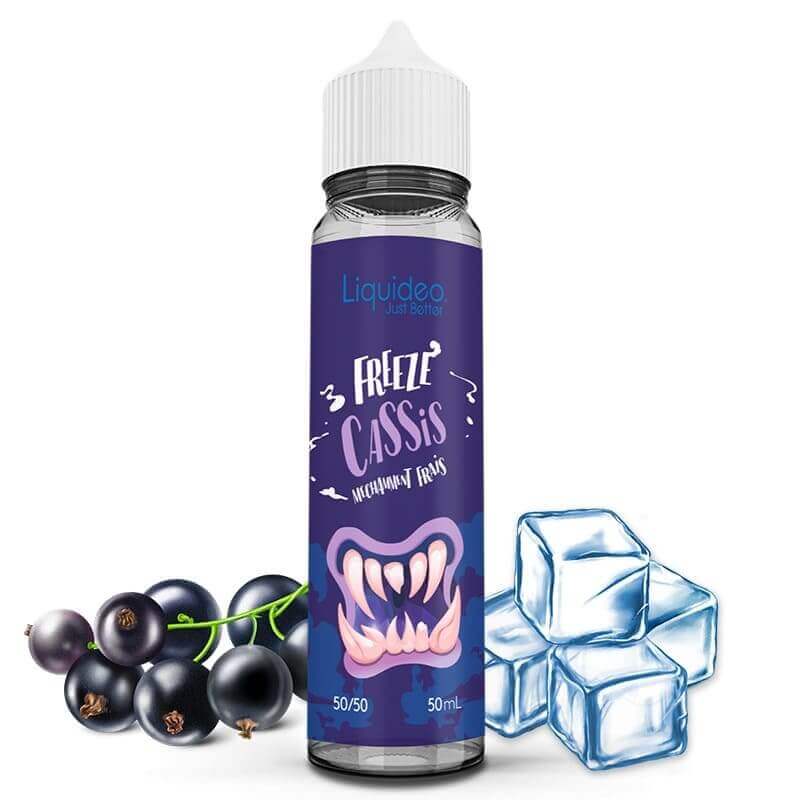 LIQUIDEO E-liquide Freeze Cassis 50ml-0 mg-VAPEVO