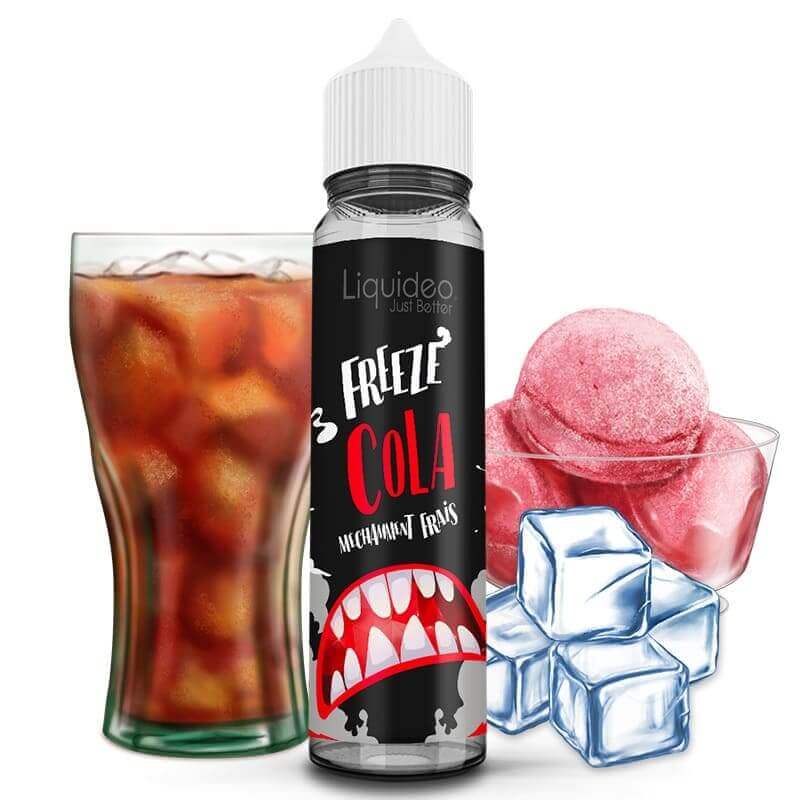 LIQUIDEO E-liquide Freeze Cola 50ml-0 mg-VAPEVO